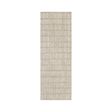 6' Beige Geometric Runner Rug