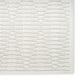 6' Ivory Geometric Runner Rug