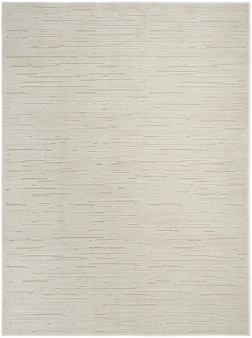 4' X 6' Beige Geometric Area Rug