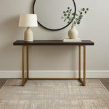 4' X 6' Ivory Abstract Power Loom Area Rug
