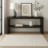 4' X 6' Gray And Ivory Abstract Shag Area Rug