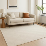 5' X 7' Ivory Geometric Area Rug