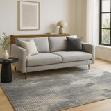 5' X 7' Gray Abstract Area Rug
