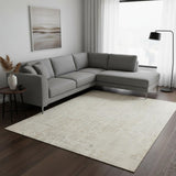 6' X 9' Gray Abstract Area Rug