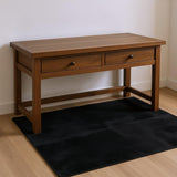 4' X 6' Black Non Skid Area Rug