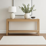 4' X 6' White Non Skid Area Rug
