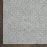 2' X 6' Gray Striped Weave Non Slip Rug Pad
