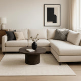 8' X 10' Beige And Ivory Abstract Shag Distressed Area Rug