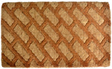 18" X 30" Brown Coir Outdoor Door Mat