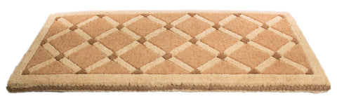 18" X 47" Brown Coir Outdoor Door Mat