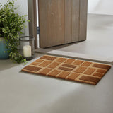18" X 30" Brown Coir Outdoor Door Mat