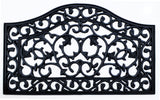 18" X 30" Black Rubber Outdoor Door Mat