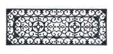 18" X 47" Black Rubber Outdoor Door Mat