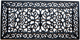 24" X 48" Black Rubber Outdoor Door Mat