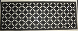 18" X 47" Black Rubber Outdoor Door Mat