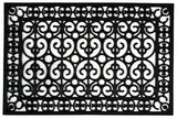 24" X 36" Black Rubber Outdoor Door Mat