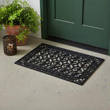 24" X 36" Black Rubber Outdoor Door Mat