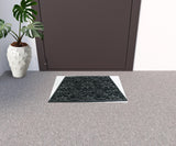 16" X 24" Black Rubber Outdoor Door Mat