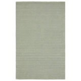 5' X 8' Silver Wool Hand Tufted Area Rug