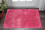 3' X 5' Pink Shag Hand Tufted Area Rug