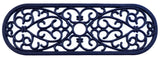 10" X 30" Black Rubber Outdoor Door Mat