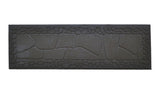 10" X 33" Black Rubber Outdoor Door Mat