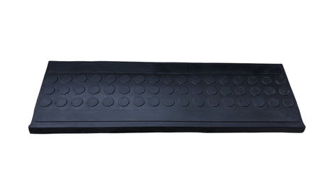 3' X 5' Plum And Gray Floral Washable Indoor Outdoor Area Rug