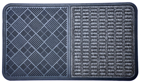 8' X 10' Blush Orange And Teal Blue Abstract Washable Indoor Outdoor Area Rug
