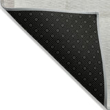 5' X 8' Beige Tan And Taupe Abstract Washable Indoor Outdoor Area Rug