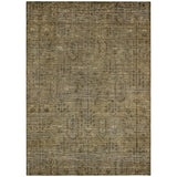 3' X 5' Brown And Beige Southwestern Washable Indoor Outdoor Area Rug