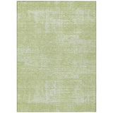 5' X 8' Sage Artichoke Green And Mint Green Abstract Washable Indoor Outdoor Area Rug