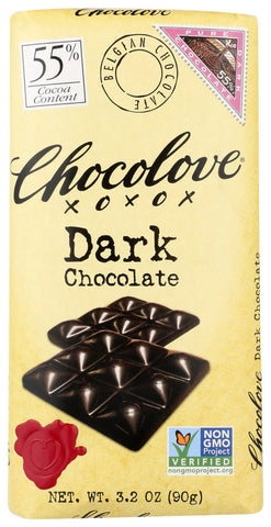 Chocolove Dark Chocolate Bar (12x3.2 Oz)