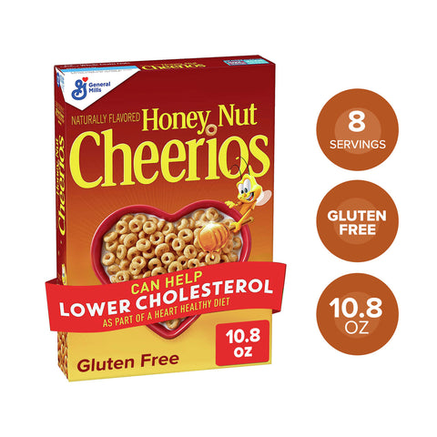 GEN MILL HNY NUT CHEERIO ( 12 X 10.8 OZ   )