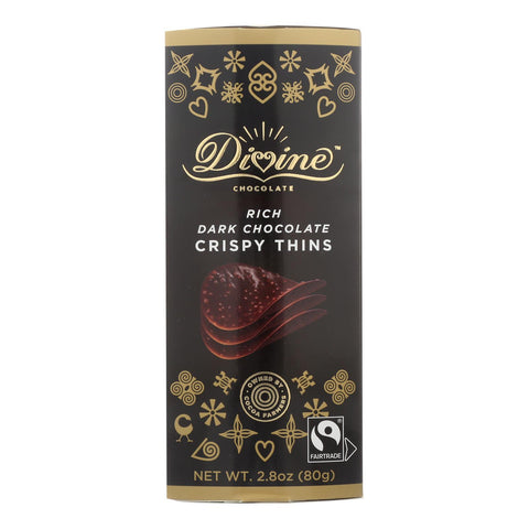 DIVINE CRSP THNS DK CHOC (12x2.80)
