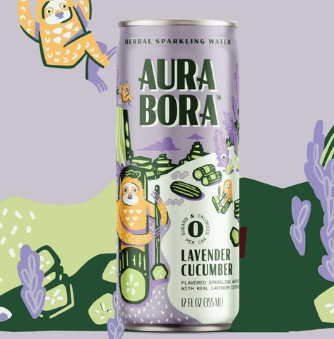 AB LAV CUCUMBER SPRK WTR ( 12 X 12 OZ   )