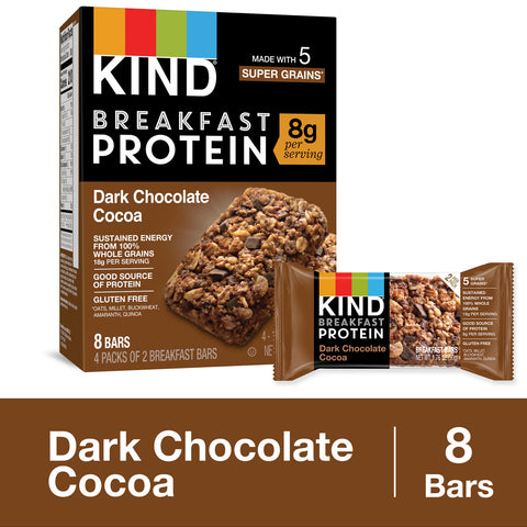 KIND DK CHOC BKFST BAR ( 8 X 4 PACK )