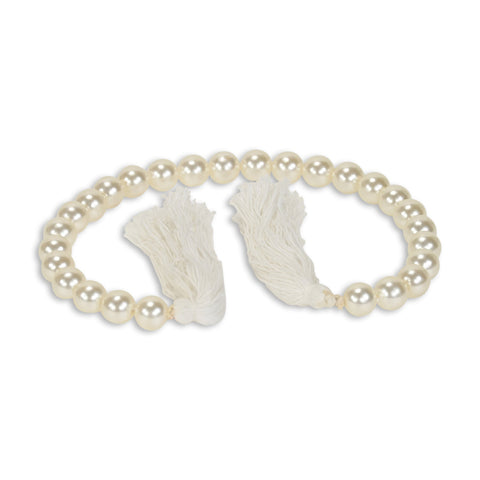 4' Round Blue And Ivory Round Floral Indoor Outdoor Area Rug