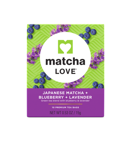 MATCHA LOVE BLBRY LV TEA ( 6 X 10 BAG  )
