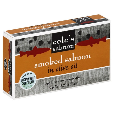 COLES SMKD SLMN OLV OIL (10x3.20)