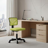 Black and Yellow Adjustable Height Swivel Rolling Office Chair