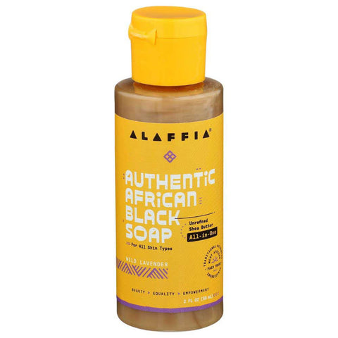 ALAF BLK SOAP WILD LAV   ( 1 X 2 OZ   )
