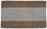 8' X 10' Gold Beige And Blue Oriental Washable Indoor Outdoor Area Rug