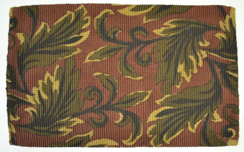 8" Amber Cylinder Ribbed Glass Table Vase