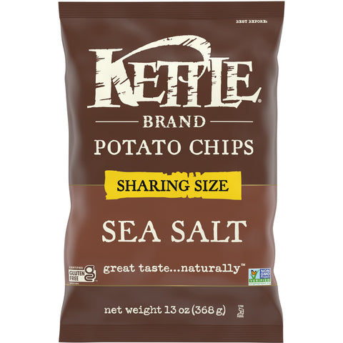 KETTLE SSLT BRND CHIPS ( 9 X 13 OZ   )