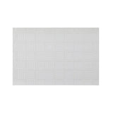 8' X 10' Blue Ivory And Gray Floral Medallion Distressed Washable Area Rug With UV Protection