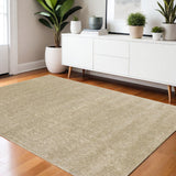 4' X 6' Beige Area Rug