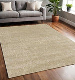 5' X 8' Beige Area Rug