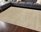 7' X 10' Beige Area Rug