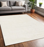 5' X 8' Cream Area Rug
