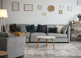 5' X 8' Gray Area Rug
